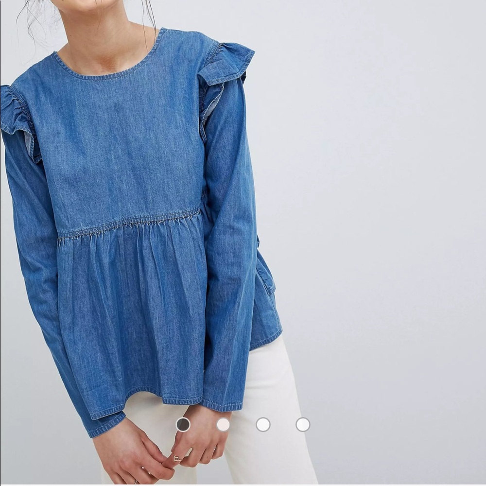 ASOS | Denim top